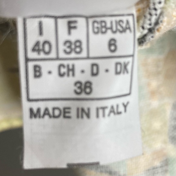 Emilio Pucci Blouse top extra small Peplum Snap up southwestern western vintage - Picture 11 of 12